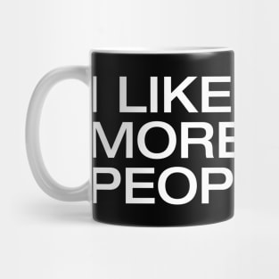 I Like Pizza More Than People Mug